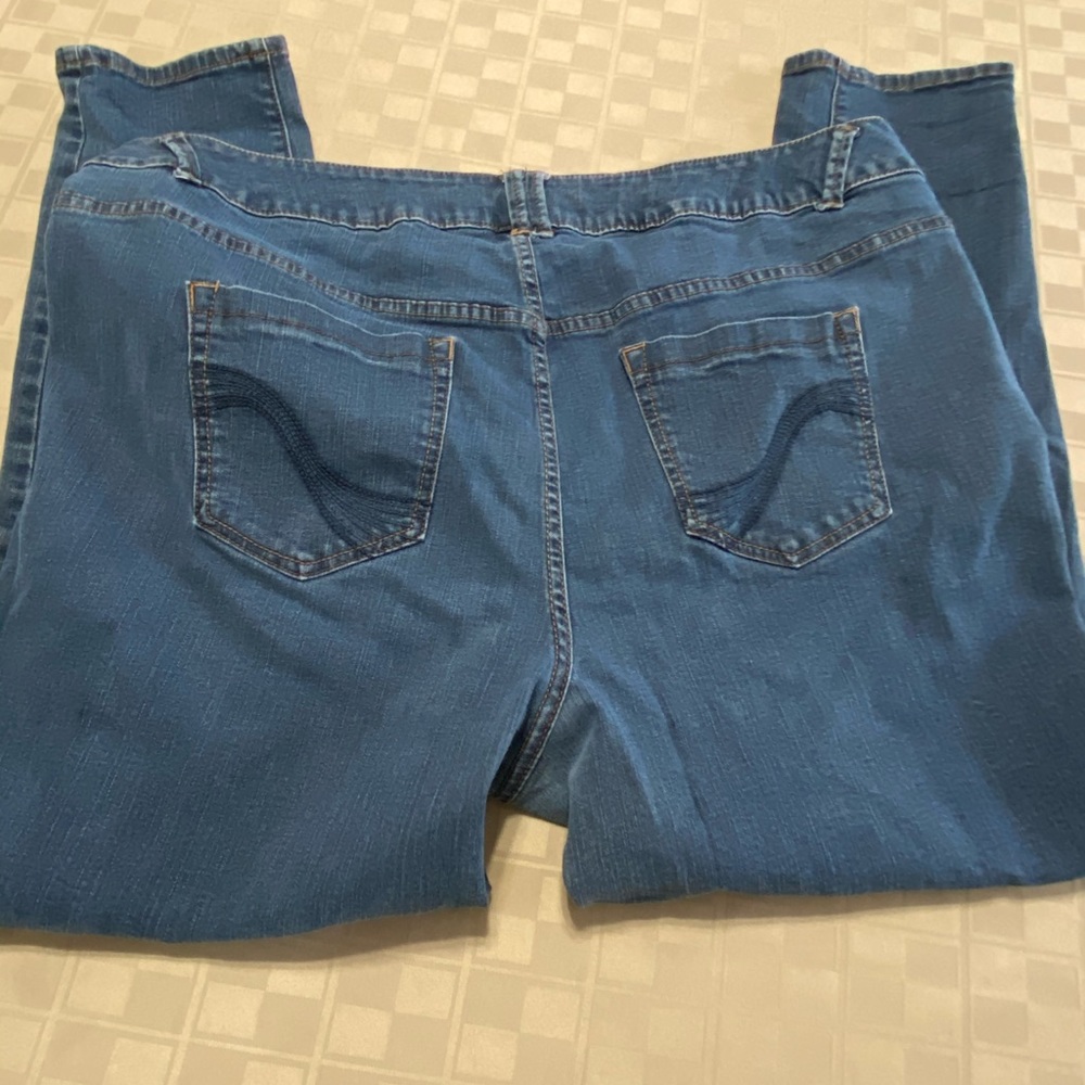 Lane Bryant Jeans Womens‎ Size 24 Average Skinny Stretch Genius Fit 44 X 29 Plus